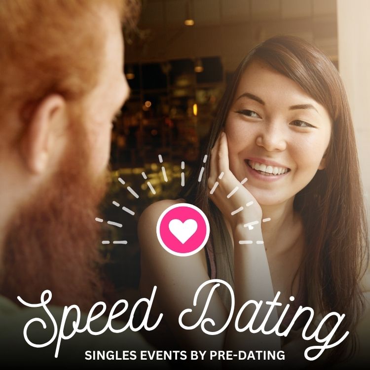 Greensboro attendees of Speed Dating in North Carolina enjoying the event!
