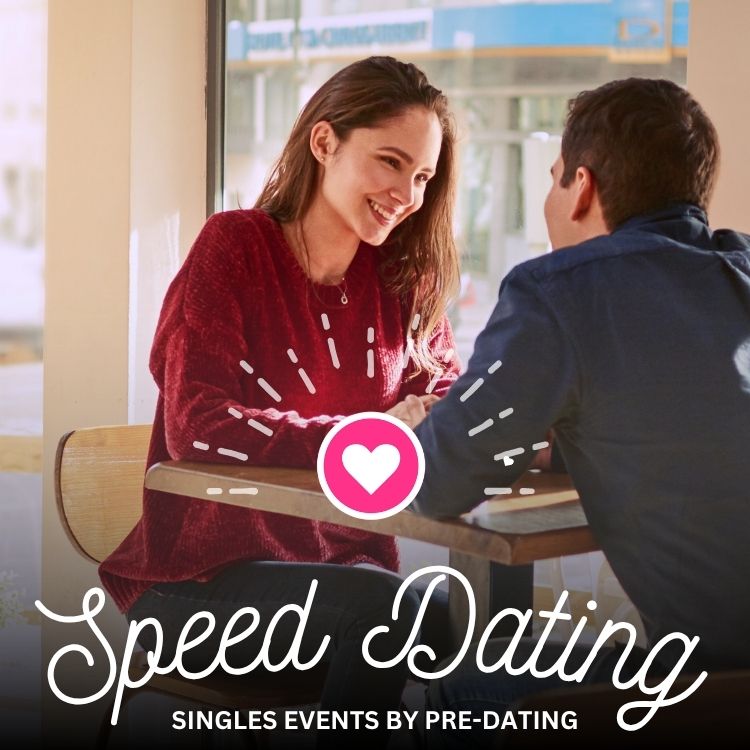 Greensboro attendees of Speed Dating in North Carolina enjoying the event!