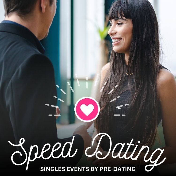 Greensboro attendees of Speed Dating in North Carolina enjoying the event!